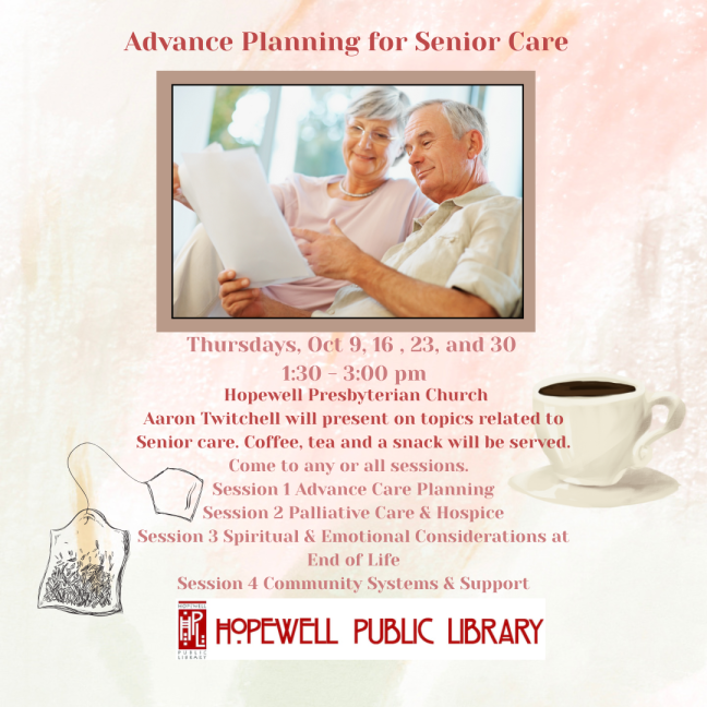 Advance Planning for Senior Care