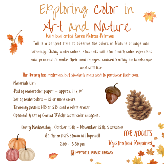 Exploring Color in Art and Nature (Instagram Post)