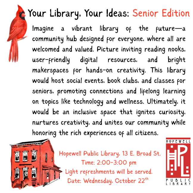 Your Library, Your Ideas Senior Edition
