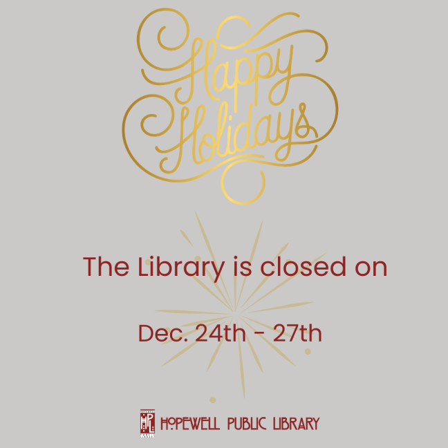 24-27 Closed For Christmas Post