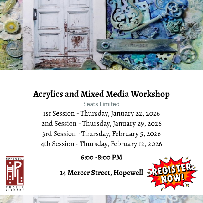 Acrylics and Mixed Media Workshop